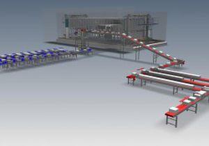 process freezer / low-temperature / horizontal air flow / for food applications