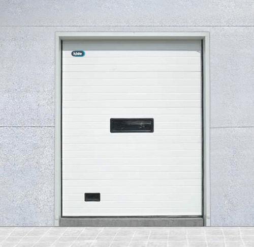 sectional doors / industrial / insulated / pedestrian