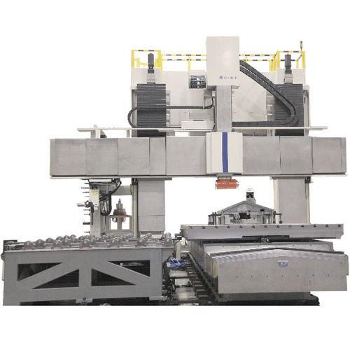 CNC machining center / 4-axis / vertical / traveling-column