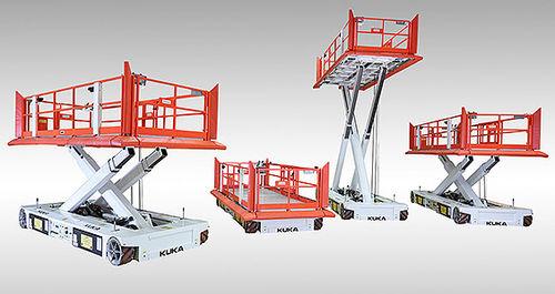 mobile scissor lift / hydraulic