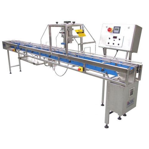 pressure capping machine / automatic / lid / pot