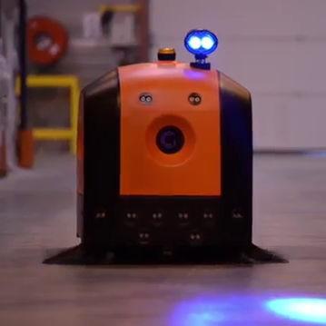 floor cleaning robot / for warehouses