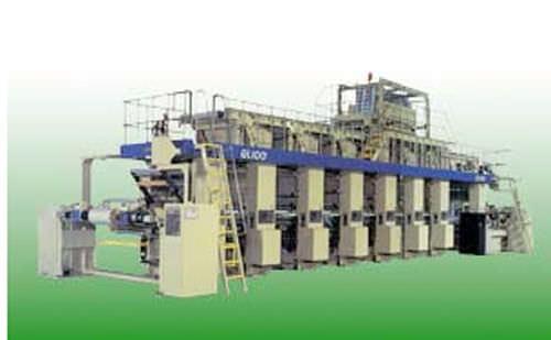 rotogravure printing press / multi-color / for labels