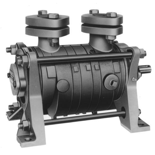 liquid ring vacuum pump / oil-free / single-stage / stainless steel