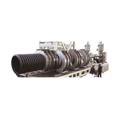 pipe extrusion line / for PP / for PE / for corrugated pipe