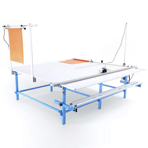 blind cutting table / for textiles / for curtains / multi-material