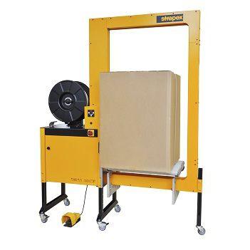 cardboard box strapping machine / high-speed / lateral / automatic