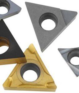 milling cutting insert / carbide / triangular