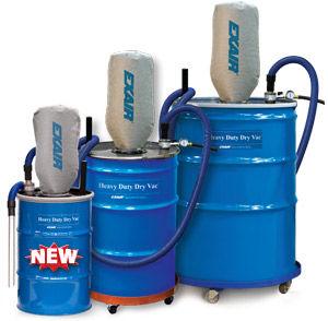 dry vacuum cleaner / compressed air / industrial / mobile