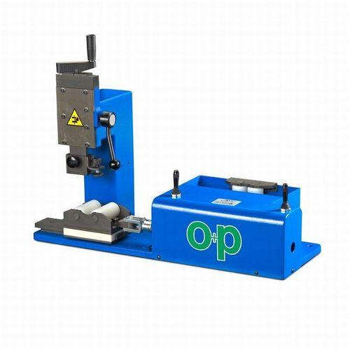 roll marking machine / bench-top / pneumatic / for tubes