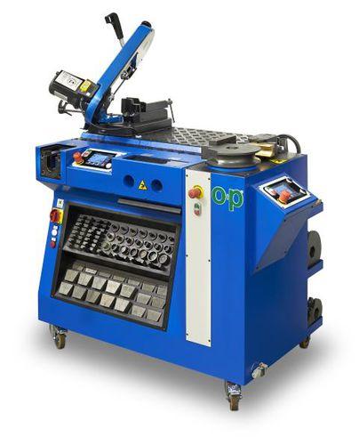 hydraulic bending machine / steel tube / mobile / multi-function