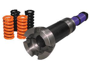 milling chuck / expandable / 4-jaw