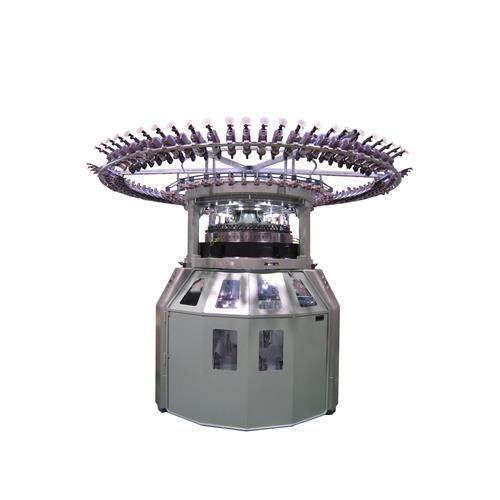 circular knitting machine / double jersey / compact