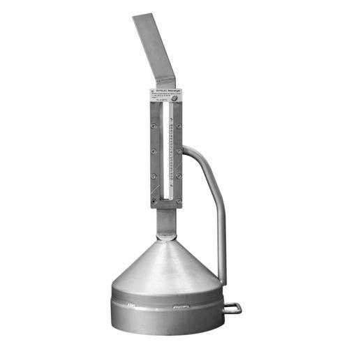 volume gauge / with window / portable / calibration