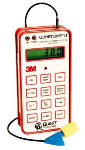 heat detector / thermal stress / digital / personal