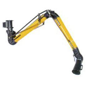 fixed extraction arm / wall-mounted / articulated / dust