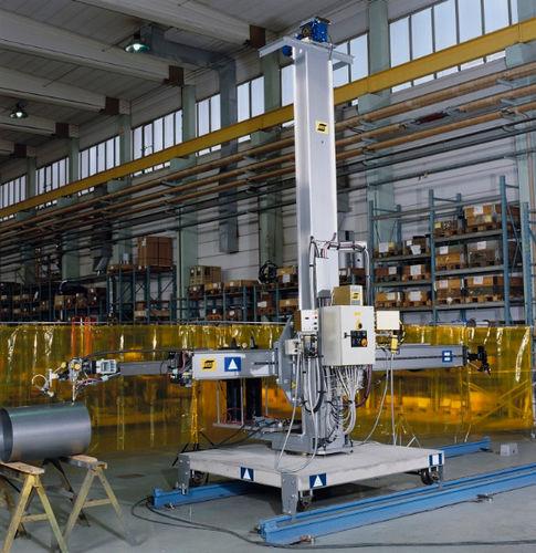 pillar jib crane / for welding / portable