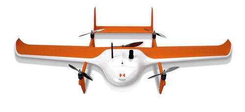 fixed-wing UAV / electric motor / for industrial applications / composite