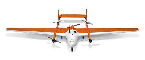 fixed-wing UAV / electric motor / for industrial applications / composite