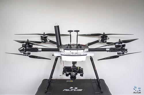 eight-rotor UAV / aerial photography / inspection / carbon fiber