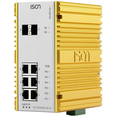 industrial network switch / managed / PoE / redundancy