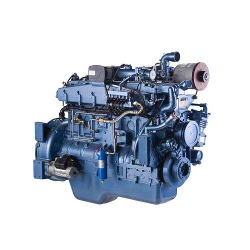 gas-fired engine / turbocharged / 6-cylinder / for trucks