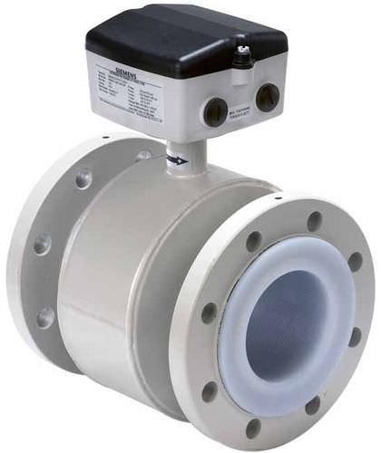 electromagnetic flow meter / for water / flange-mount