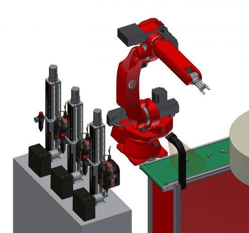 dot peen marking system / vision system