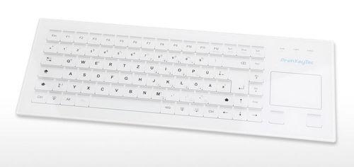 desktop keyboard / with touchpad / for medical applications