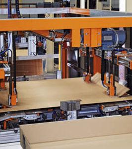 automatic cardboard box/case erector / precise folding