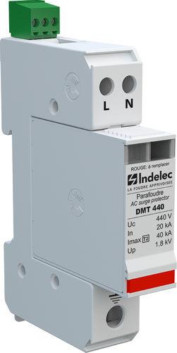 type 2 surge arrester / DIN rail / varistor