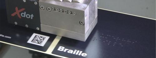 Braille marking printer