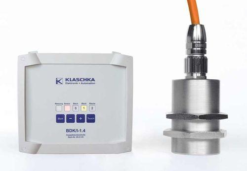 thickness detector / double metal sheet / compact / single-sided