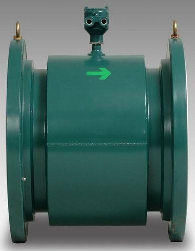 magnetic flow meter / for water / flange-mount / industrial