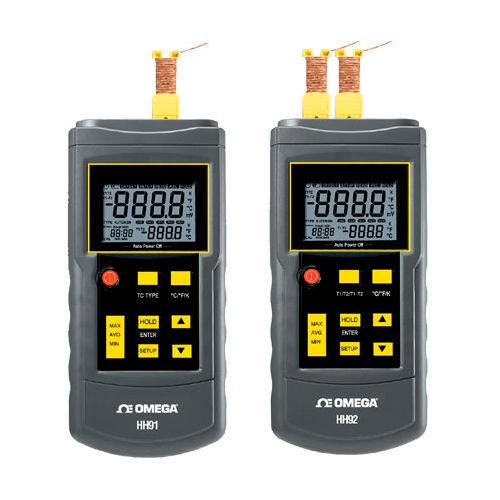 min/max thermometer / digital / thermocouple / portable