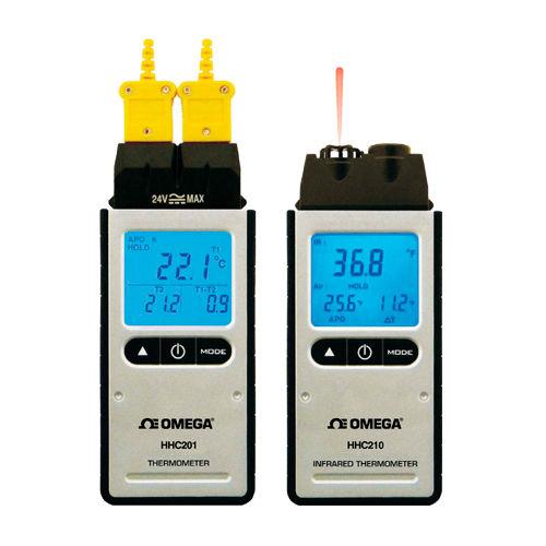 digital thermometer / thermocouple / portable / industrial