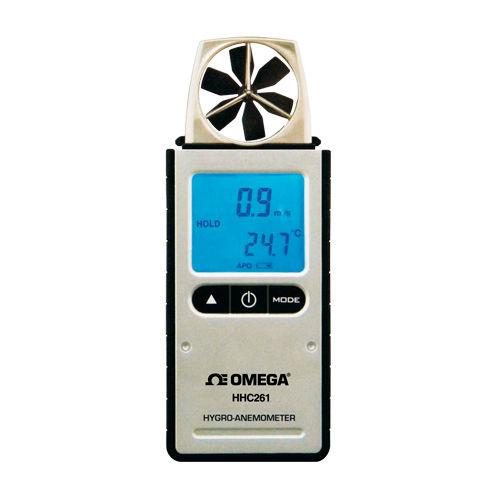 portable thermo-anemometer / hygrometer