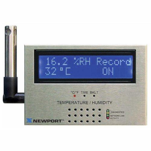 wall-mount temperature transmitter / thermocouple / Ethernet / web-based