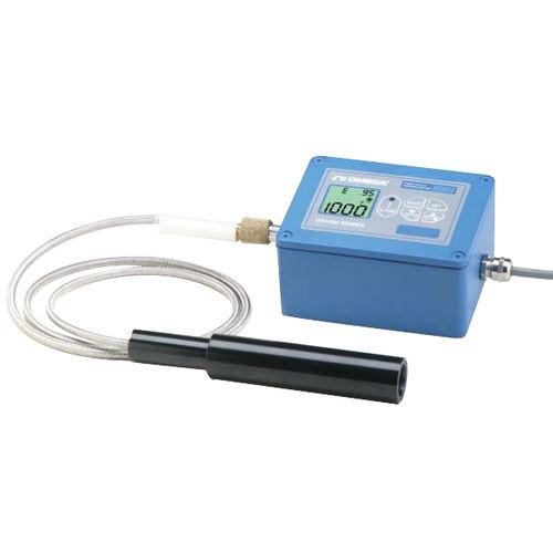 digital infrared thermometer / fiber optic / fixed / industrial