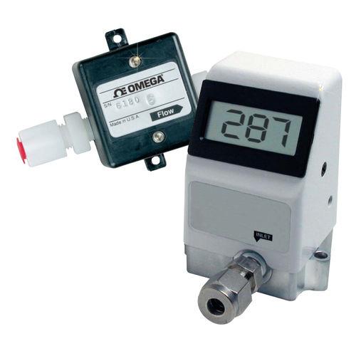 turbine flow sensor / for gas / miniature