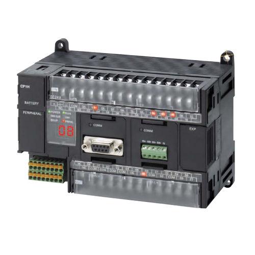 DIN rail PLC / compact / Modbus / I/O