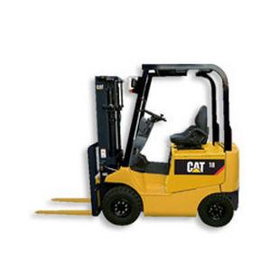electric forklift / ride-on / 4-wheel / counterbalanced