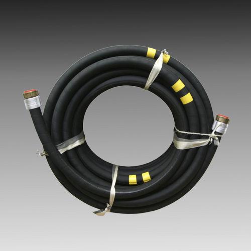 mineral oil hose / for tanker trucks / rubber