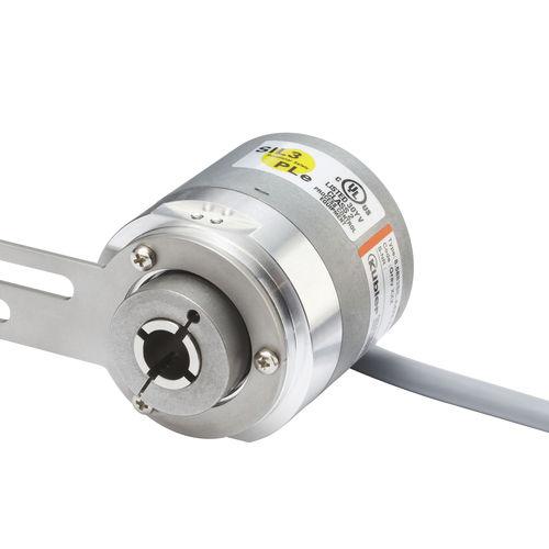 absolute rotary encoder / optical / hollow-shaft / explosion-proof