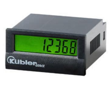 frequency counter tachometer / with LCD display / DIN rail