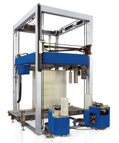 rotary ring stretch wrapper / automatic