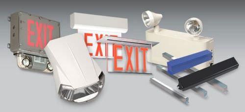 surface-mounted emergency lighting / LED