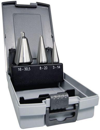 solid drill bit / for non-ferrous materials / HSS / conical