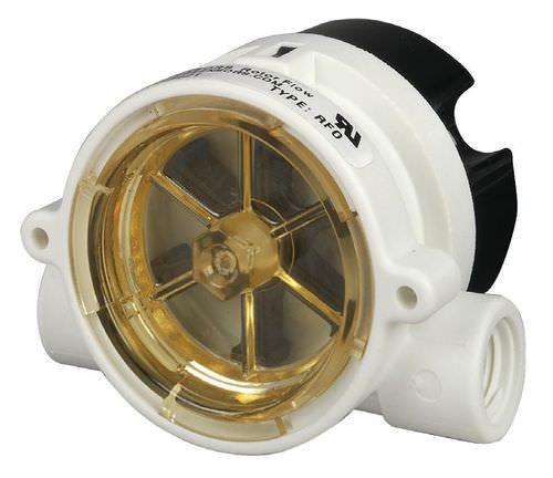 impeller flow sensor / precision / electronic