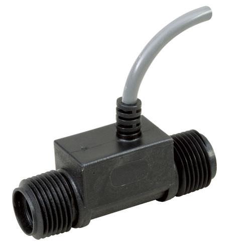 Hall effect flow sensor / turbine / for liquids / OEM